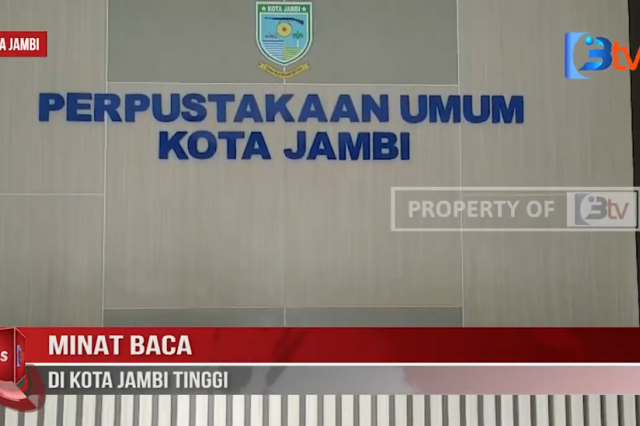 MINAT BACA DI KOTA JAMBI TINGGI