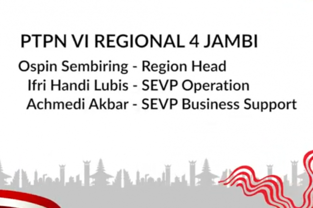 HUT RI KE 79 PTPN IV REGIONAL 4 JAMBI