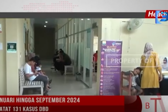 AWAL JANUARI HINGGA SEPTEMBER 2024 DINKES CATAT 131 KASUS DBD