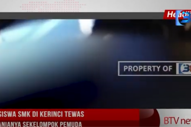 SEORANG SISWA SMK DI KERINCI TEWAS AKIBAT DI ANIANYA SEKOLMPOK PEMUDA