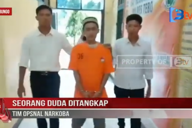 SEORANG DUDA DITANGKAP TIM OPSNAL NARKOBA