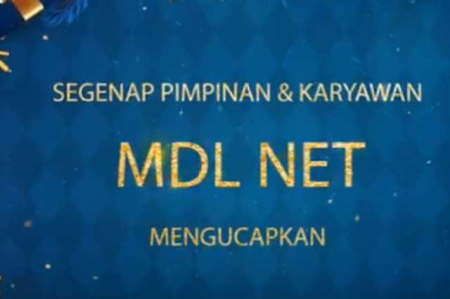 MDLNET MENGUCAPKAN SELAMAT HARI NATAL DAN TAHUN BARU