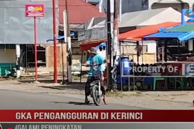ANGKA PENGANGGURAN DI KERINCI MENGALAMI PENINGKATAN