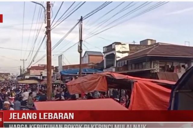 JELANG LEBARAN, HARGA KEBUTUHAN POKOK DI KERINCI MULAI NAIK