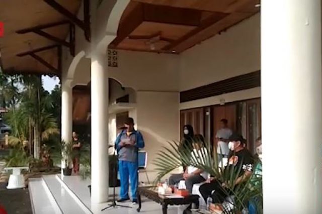 MASHURI LEPAS KONTINGEN KABUPATEN BUNGO UNTUK MENGIKUTI POPDA TAHUN 2022