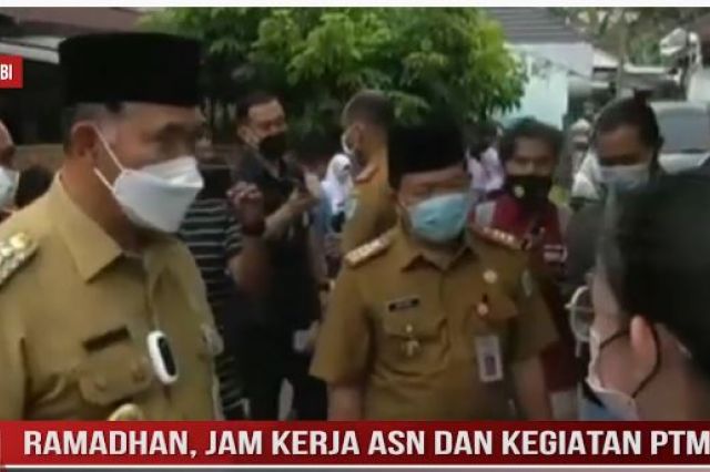 RAMADHAN, JAM KERJA ASN DAN KEGIATAN PTM DI JAMBI HANYA DIKURANGI 1 JAM