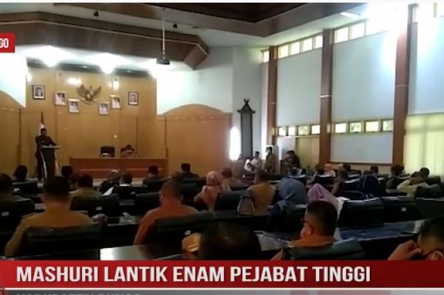 MASHURI LANTIK ENAM PEJABAT TINGGI KABUPATEN BUNGO