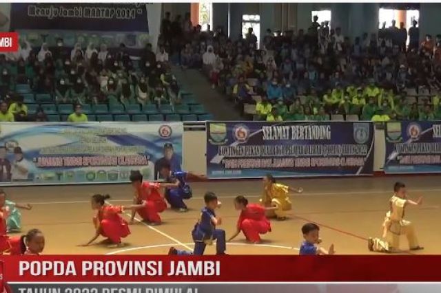 POPDA PROVINSI JAMBI TAHUN 2022 RESMI DIMULAI