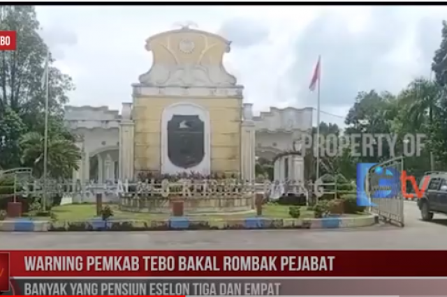 WARNING PEMKAB TEBO BAKAL ROMBAK PEJABAT