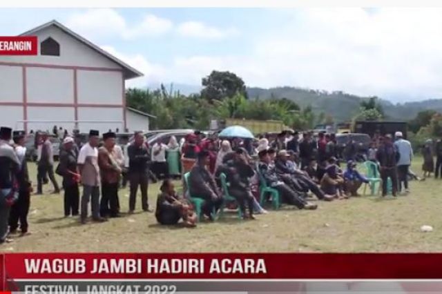 WAGUB JAMBI HADIRI ACARA FESTIVAL JANGKAT 2022