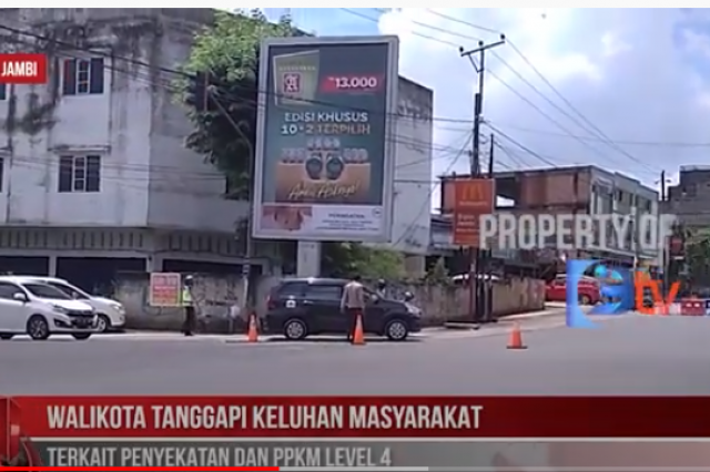 WALIKOTA TANGGAPI KELUHAN MASYARAKAT, TERKAIT PENYEKATAN