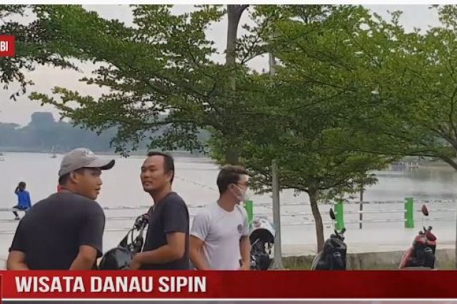 WISATA DANAU SIPIN SEPI PENGUNJUNG SAAT BULAN PUASA